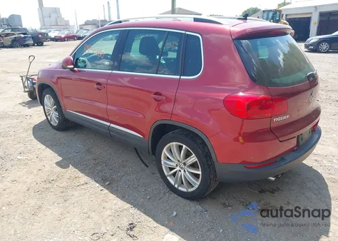 2012 Volkswagen Tiguan Se from USA, damaged, VIN WVGBV7AX4CW088191
